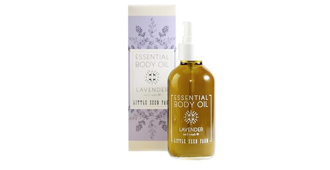 Little Seed Farm Essential Body Oil, Lavender, 4.0 Ounce-Velvo Beauty