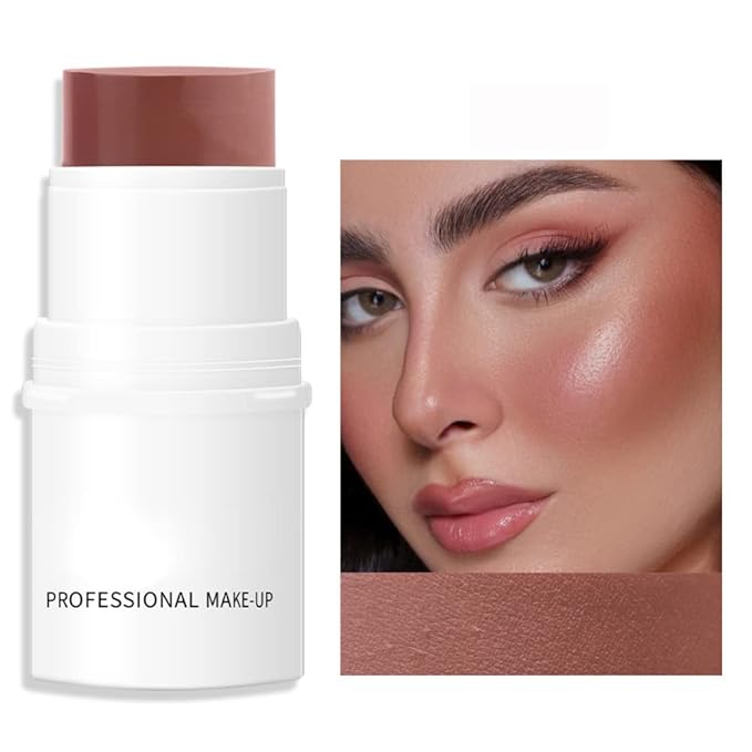 Cream Contour Stick, Bronzer Stick Waterproof Lightweight Cream Contouring Stick Long Lasting Smooth Bronzing stick Face Contour Stick Makeup for Girls and Women-Velvo Beauty