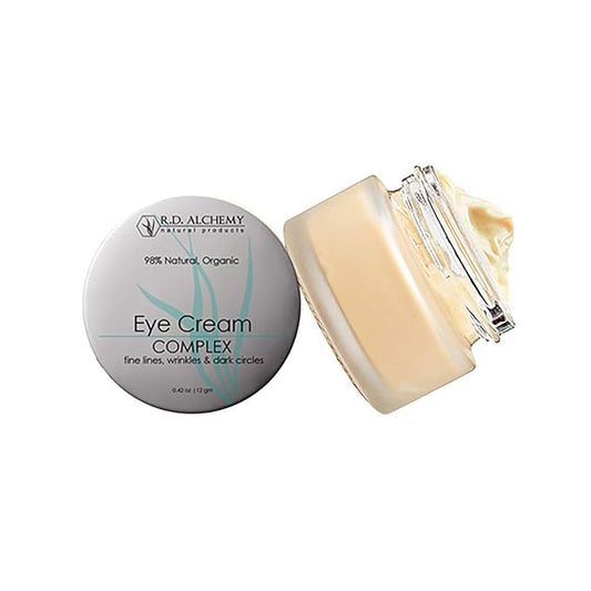 RD Alchemy - Natural & Organic Eye Cream Complex - Best Eye Cream for Dark Circles, Wrinkles, & Eye Bags. Anti Aging Retinol & Peptides Lighten Dark Circles & Smooth Fine Lines & Crow's Feet-Velvo Beauty