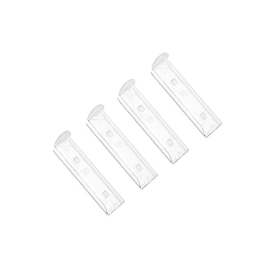 Tweezerman Facial Razor Replacement Blades, 4 Count (Pack of 1)-Velvo Beauty