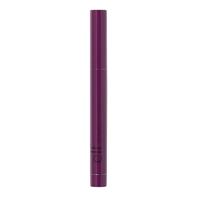 e.l.f. No Budge Shadow Stick, Longwear, Smudge-Proof Eyeshadow, Twist-up Design & Built-in Sharpener, Vegan & Cruelty-Free, Rich Amethyst-Velvo Beauty