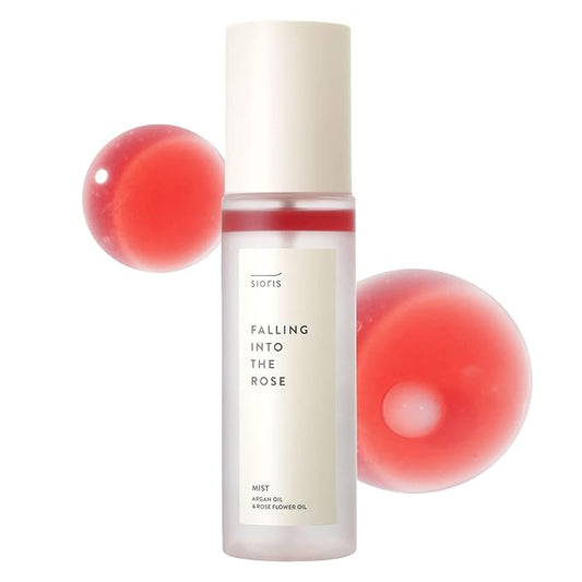 SIORIS Falling Into The Rose Mist 3.38 Fl Oz 3in1 Multi-Care Toner+Mist+Serum for Hydration & Oil Balance Certified by Cosmos Organic and Vegan Korean Skincare-Velvo Beauty