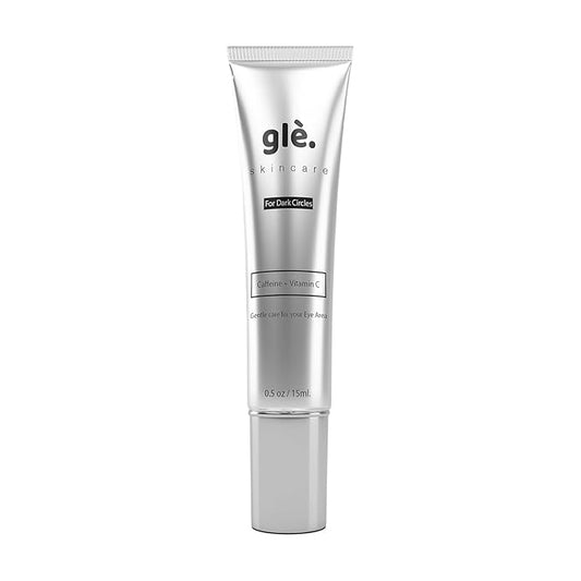 Gle Vitamin C Eye Serum for Dark Circles, Eye Wrinkles and Redness | Dark Circle Under Eye Puffy Eyes Treatment | Caffeine, Vitamin C Hyaluronic Acid | Hydrating & Brightening Scent-Free Travel Size-Velvo Beauty