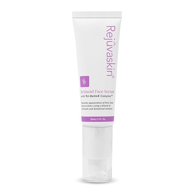 Rejuvaskin Retinoid Face Serum, Serum for Face with Tri-RetinX Complex, Hydrating Anti-Aging Serum for Dry Skin, 30ml-Velvo Beauty