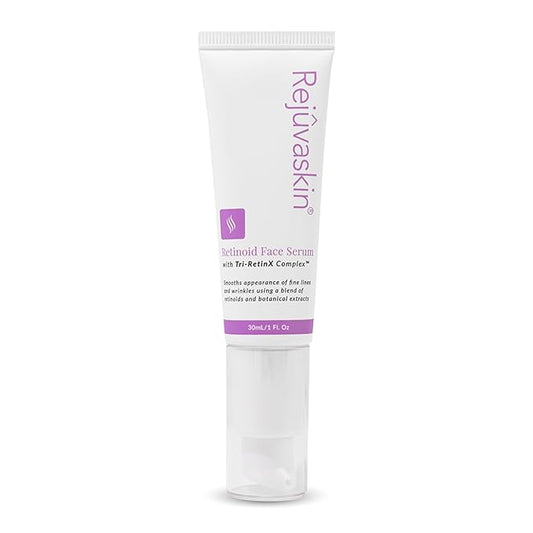 Rejuvaskin Retinoid Face Serum, Serum for Face with Tri-RetinX Complex, Hydrating Anti-Aging Serum for Dry Skin, 30ml-Velvo Beauty