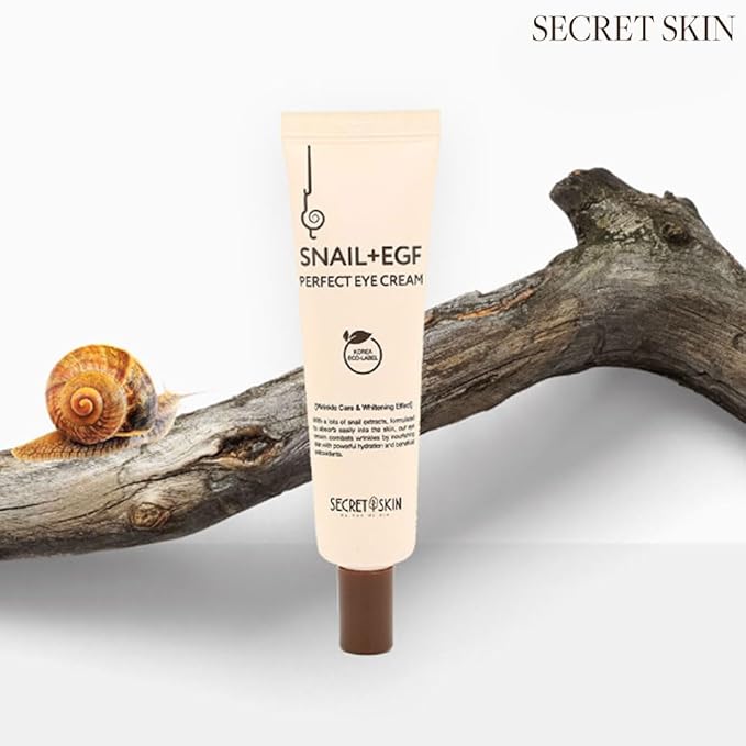 SECRET SKIN Snail+EGF Perfect Cream Wrinkle Bounce Firming Fine line Care Korean Skin Care (#01 Eye Cream)-Velvo Beauty