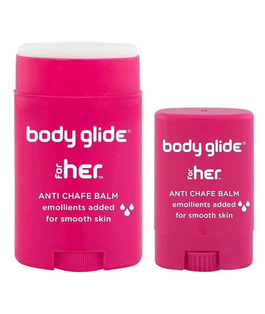BodyGlide For Her Anti Chafe Balm, 1.5oz & 0.35oz Bundle (USA Sale Only)-Velvo Beauty