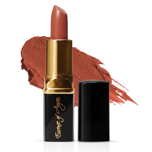 Essence Of Argan Tea Berry Lipstick for Cracked & Dry Lips - 100% Organic Argan & Jojoba Oil, Shea Butter & Aloe Vera - Hydrating Long Lasting Lipstick for Women-Velvo Beauty