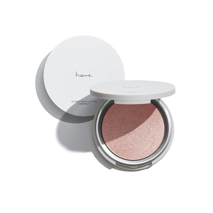 heme Glowy Highlighter Compact 5.5g (02 Honey Bronze)-Velvo Beauty