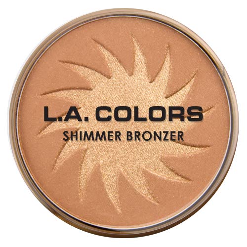 L.A. COLORS Shimmer Bronzer, 1 Ounce (Pack of 3)-Velvo Beauty