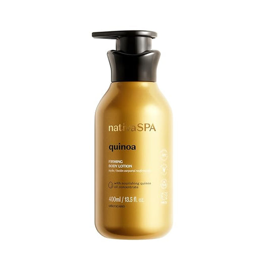 Nativa SPA by O Boticario Quinoa Hydrating Body Lotion, Fragranced Skin Moisturizer with Purified Quinoa Drops, 13.5 Ounce-Velvo Beauty