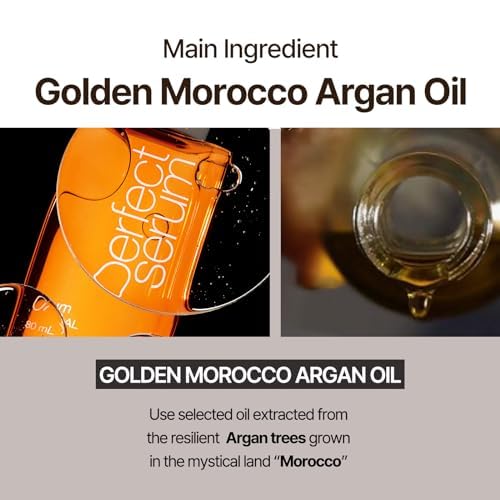 Mise En Scene Perfect Watery Serum for Hair Moisturizing - Korean Hair Argan Oils, Hair Essence for Hydrating with Citrus Scent, Derma Test Completed, 2.70 fl. Oz-Velvo Beauty