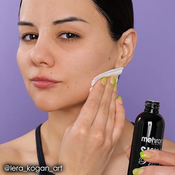 Mehron Makeup Skin Prep Pro Mattifying Skin Toner | Long Lasting Pre-Makeup Skin Primer (1 fl oz)-Velvo Beauty