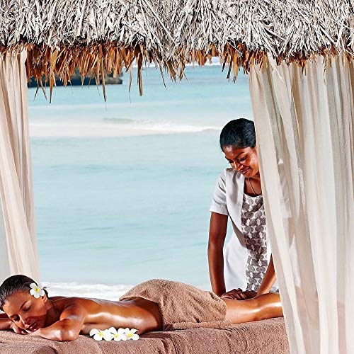 Pure Fiji Spa Gifts for Women and Man - Body Gift Box Include: Sugar Scrub , Bath and Body Oil, Body Butter and Body Lotion, Scent Coconut Lime Blossom-Velvo Beauty