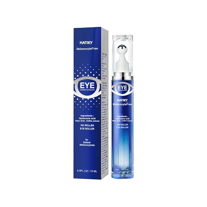 Caffeine Eye Cream with 360° Eye roller for Puffy Eyes -Under Eye Cream for Dark Circles and Puffiness - 5% Caffeine Eye Serum Reduce Wrinkles, Fine Lines and Under Eye Bags-Velvo Beauty