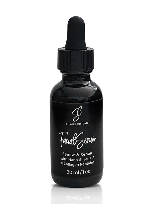 Facial Serum - Fight Blemishes - Acne Pimples & Breakouts - Soften Fine Lines & Wrinkles - Hydrate & Repair Damaged Skin - Clear Complexion - Collagen - 2 Types of Hyaluronic Acid - Anti Aging - 1oz-Velvo Beauty