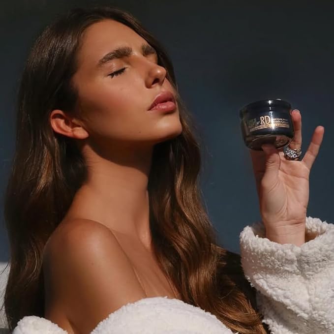 SH-RD Protein Cream Gold Deluxe Edition | Deep Conditioner for Dry Damaged Hair | Leave-In Hair Protein w/Rosemary & Gold Leaf | Repair Split Ends, Promote Shine - 2.71oz/80ml-Velvo Beauty