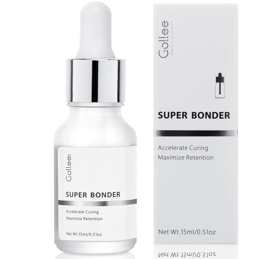 Lash Bonder for Eyelash Extensions, Lash Retention Sealant Eyelash Lash Glue Super Bonder for Lash Extensions Glue Accelerator Cure Solution Lash Extension Lash Super Bonder -15ML-Velvo Beauty