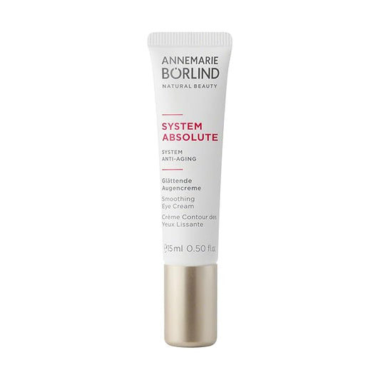 ANNEMARIE BÖRLIND - SYSTEM ABSOLUTE Smoothing Eye Cream - Vitamin C, Darutoside and Caffeine Eye Wrinkle Smoothing - Tones, Plumps, and Rejuvenates - 0.5 Fl Oz-Velvo Beauty