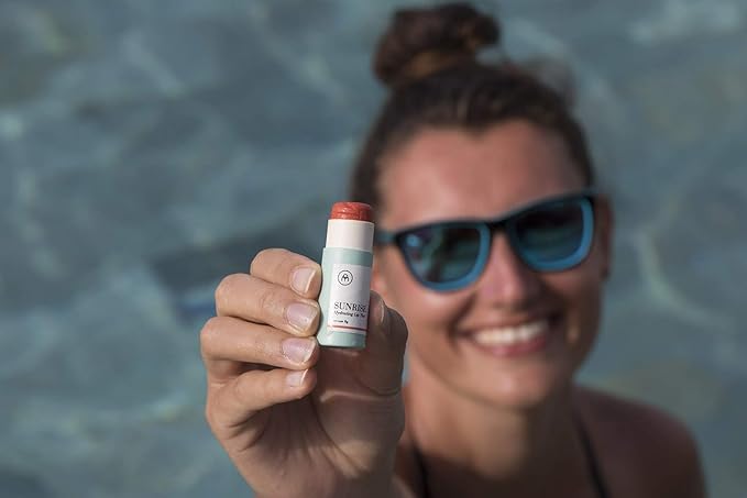 Coconut Matter Lip Balm – Handmade Vegan Coconut Lip Balm with Orange Red Tint - Hydrating Lip Balm with Natural Coconut Oil, SUNRISE-Velvo Beauty