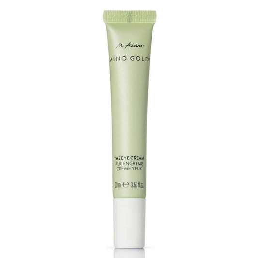M. Asam VINO GOLD Eye Cream (0.67 Fl Oz), Eye Care Against Dark Circles For A Smoothed Eye Area, Anti-Aging Dark Circles Under Eye Treatment, With Caffeine & Hyaluronic Acid, Under Eye Cream-Velvo Beauty