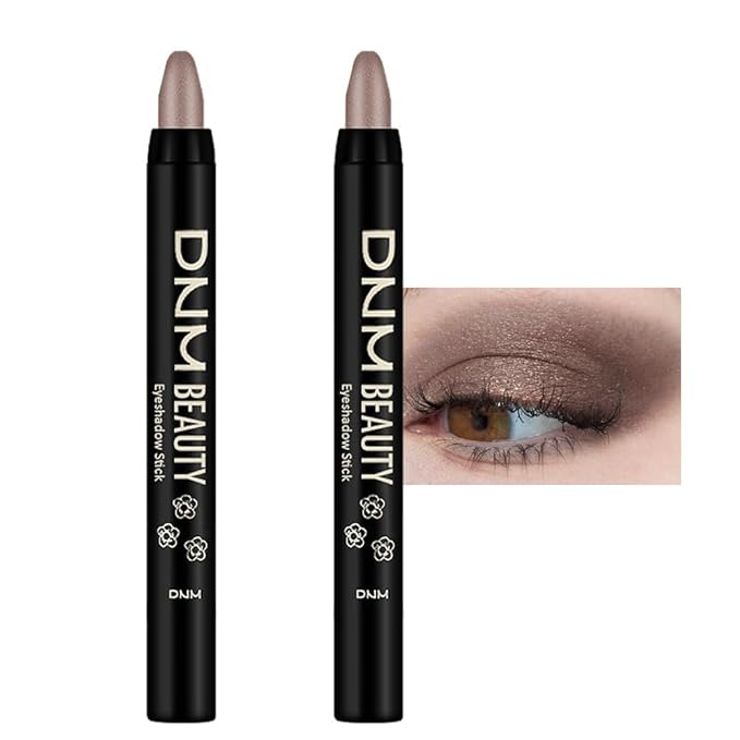 evpct 2Pcs Cream Eyeshadow Sticks Set for Eyes Waterproof, Taupe Shimmer Matte Eye shadow Stick Pencil Pen Bulk sombras en crema para ojos 19+19-Velvo Beauty