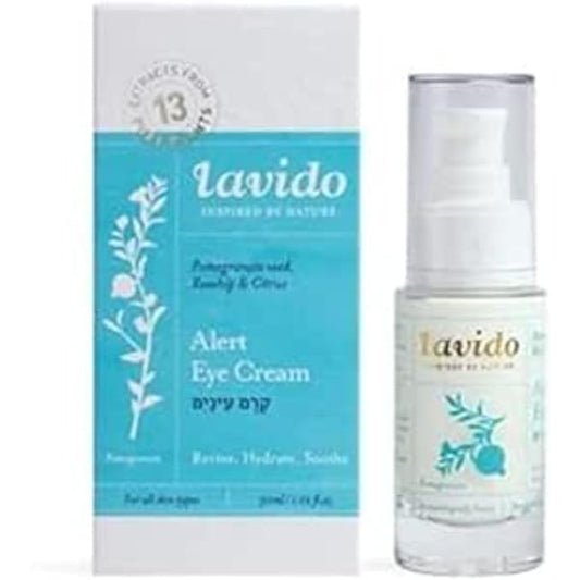 Lavido - Natural Alert Eye Cream | Clean, Non-Toxic Skincare (1 fl oz | 30 ml)-Velvo Beauty