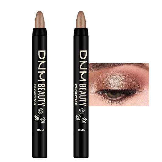 evpct 2Pcs Cream Eyeshadow Sticks Set for Eyes Waterproof, Bronze Shimmer Matte Eye shadow Stick Pencil Pen Bulk sombras en crema para ojos 20+20-Velvo Beauty