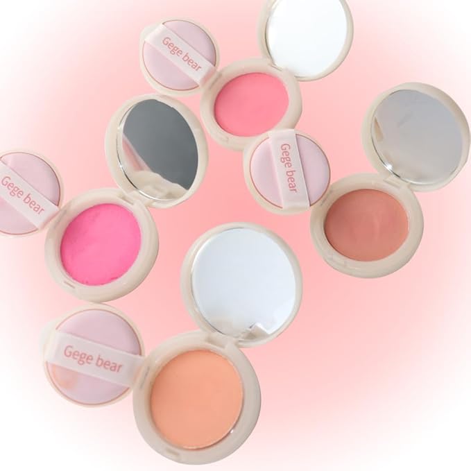 Silky Matte Blush,Blush Powder for Cheeks,Long-Lasting, Natural Look, Powder Blush Palette, Complements All Skin Tones-Velvo Beauty