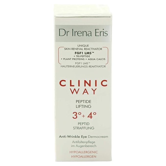 DR IRENA ERIS Clinic Way - PEPTIDE Lifting Day and Night Eye Cream 3°+ 4° - 15 ml-Velvo Beauty
