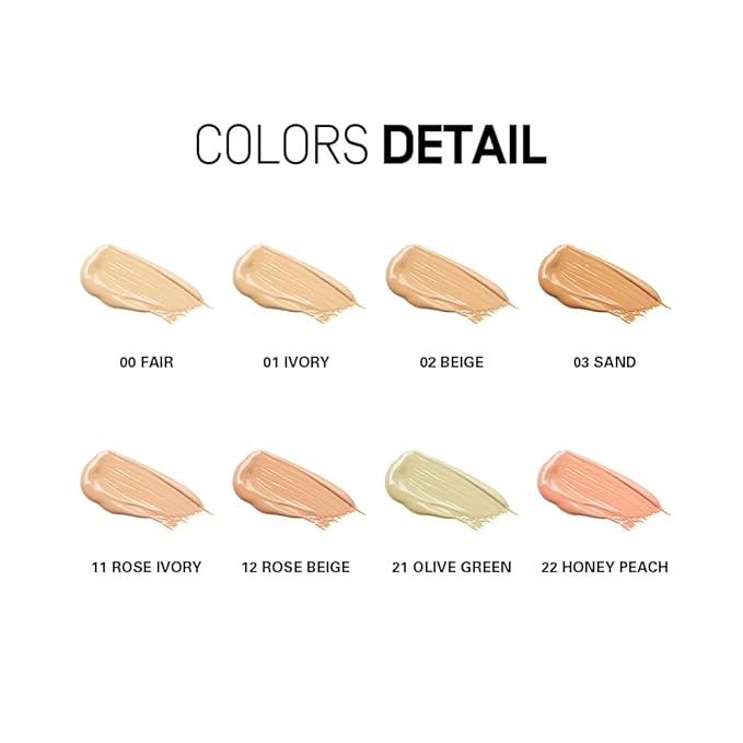 heme Full coverage liquid concealer 6ml (02 Beige)-Velvo Beauty