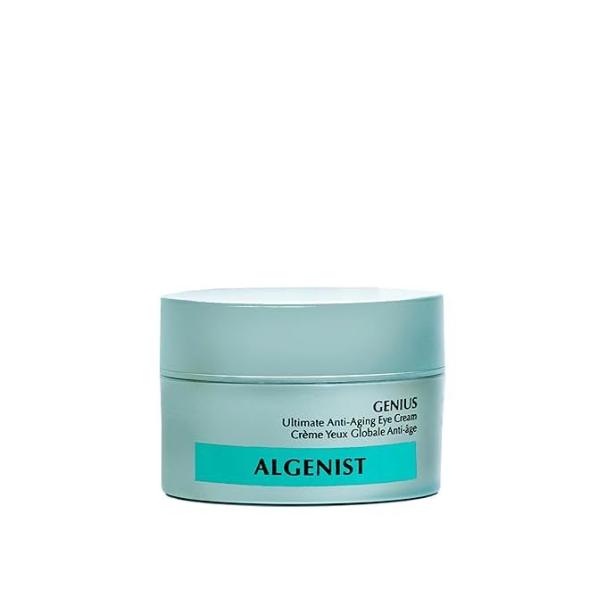 Algenist GENIUS Ultimate Anti-Aging Eye Cream - Firming Under Eye Cream with Vegan Collagen + Microalgae Oil - Helps to Visibly Plump, Smooth and Restore Radiance To Delicate Eye Area (15ml)-Velvo Beauty