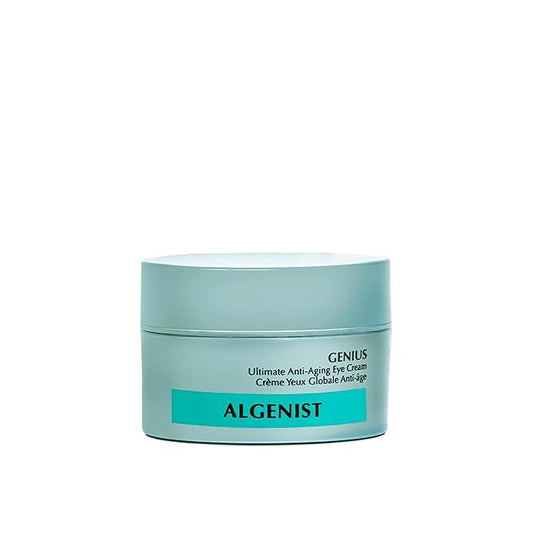 Algenist GENIUS Ultimate Anti-Aging Eye Cream - Firming Under Eye Cream with Vegan Collagen + Microalgae Oil - Helps to Visibly Plump, Smooth and Restore Radiance To Delicate Eye Area (15ml)-Velvo Beauty
