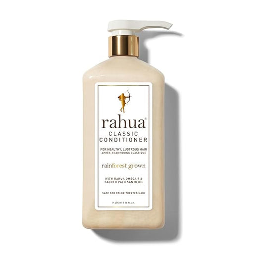 Rahua Classic Conditioner Lush Pump 16 Fl Oz, Made With Vegan Ingredients for Healthy Scalp and Hair, Safe for Color Treated Hair, Shampoo with Palo Santo Aroma, Best for All Hair Types-Velvo Beauty