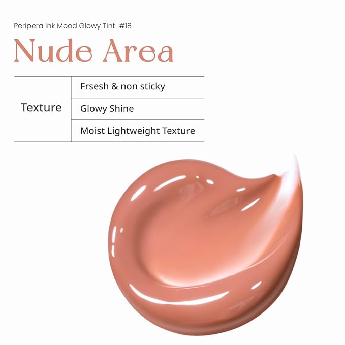 Peripera Ink Mood Glowy Tint (018 NUDE AREA (HONEY K-OOKIE))-Velvo Beauty