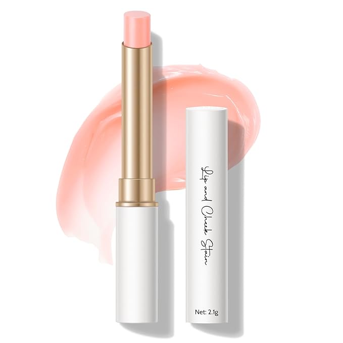 KYDA PH-Activated Lip and Cheek Stain, PH Color Changing Formula for Lasting Custom Lip Color, Keep Lips Soft and Moisturizing with Avocado Oil, Multiuse Color Balm, PINK-Velvo Beauty