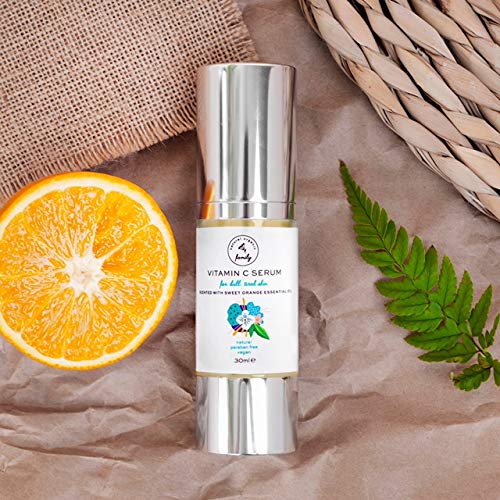 Vitamin C Serum for Face with Hyaluronic Acid, Aloe Vera, Retinol, and Vitamin E - Natural Skin Care for Beautiful and Healthy Skin - Helps Dull and Tired Skin and Fine Lines-Velvo Beauty