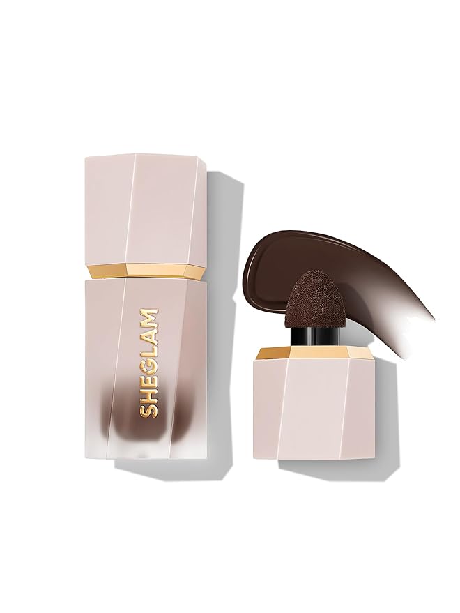 SHEGLAM Sun Sculpt Cool Toned Liquid Contour Stick Long Lasting Cream Bronzer Makeup - Camel Suede-Velvo Beauty