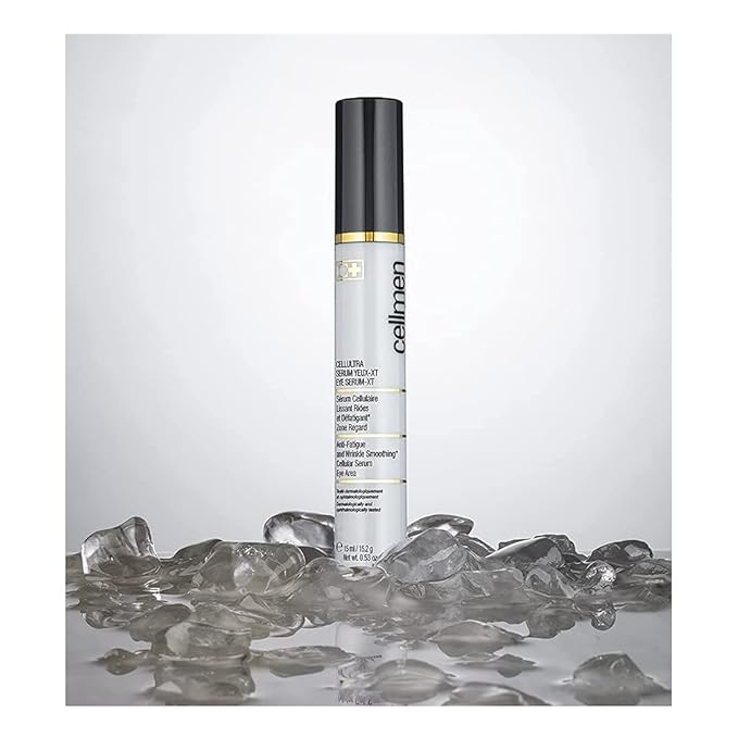 Cellcosmet Cellmen Cell Ultra Eye Serum XT - Revitalizing Anti-Fatigue Eye Cream for Dark Circles (0.5 oz)-Velvo Beauty