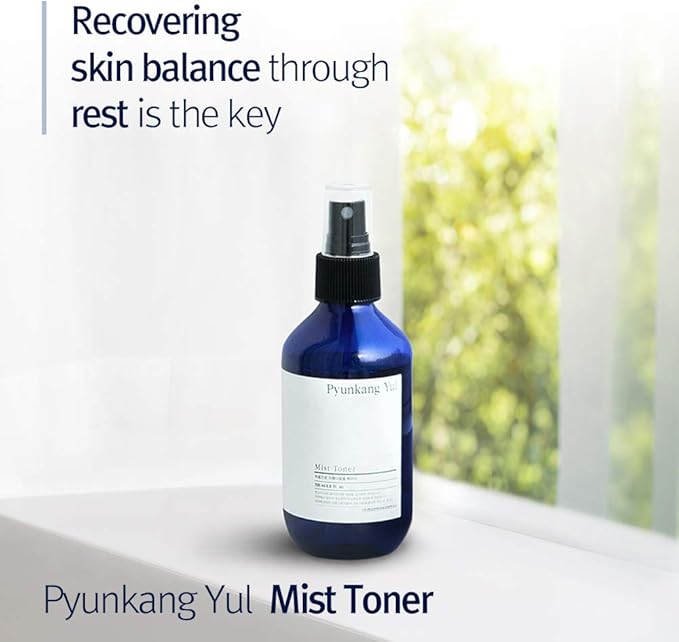 Pyunkang Yul Facial Mist Toner 6.8 Fl. Oz - Face Moisturizer Skin Care Korean Spray Toner for Oily and Combination Skin Types - Astringent for Face Certified as a Zero-Irritation - Watery Texture-Velvo Beauty