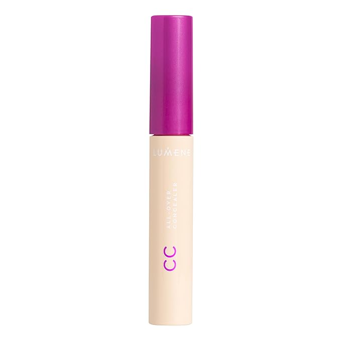 Lumene Under Eye Concealer - CC All-Over Hydrating Concealer with Medium Coverage - Multi-Tasking Under Eye Makeup Infused with Hyaluronic Acid with a Skin-Like Finish - 00 Ultra Light (0.3 fl oz)-Velvo Beauty