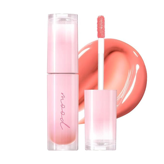 Peripera Ink Mood Glowy Tint | Lip-Plumping, Naturally Moisturizing, Lightweight, Glow-Boosting, Long-Lasting, Comfortable, Non-Sticky, No White Film (023 CORAL CHEMISTRY (LUCKY LOTTERY))-Velvo Beauty