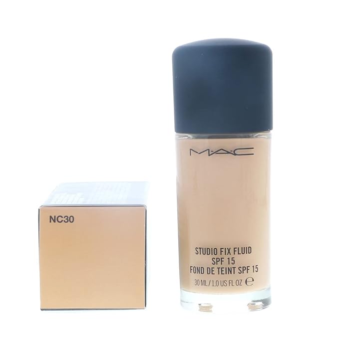 Mac Studio Fix Fluid Foundation NC30 SPF15-Velvo Beauty