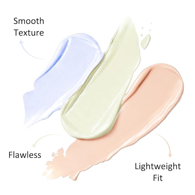 Kaely Tri Color Concealer Pot,Color Correcting Concealer for Dark Circles Spots,3 Color Cream Concealer Full Coverage,Foundation Contour Makeup Palettes,under Eye Brightener corrector de ojeras,02-Velvo Beauty