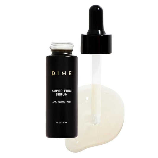DIME Beauty Super Firm Facial Serum, Anti-Aging Firming Face Serum with Niacinamide for Fine Lines and Wrinkles, .50 oz / 15 mL-Velvo Beauty