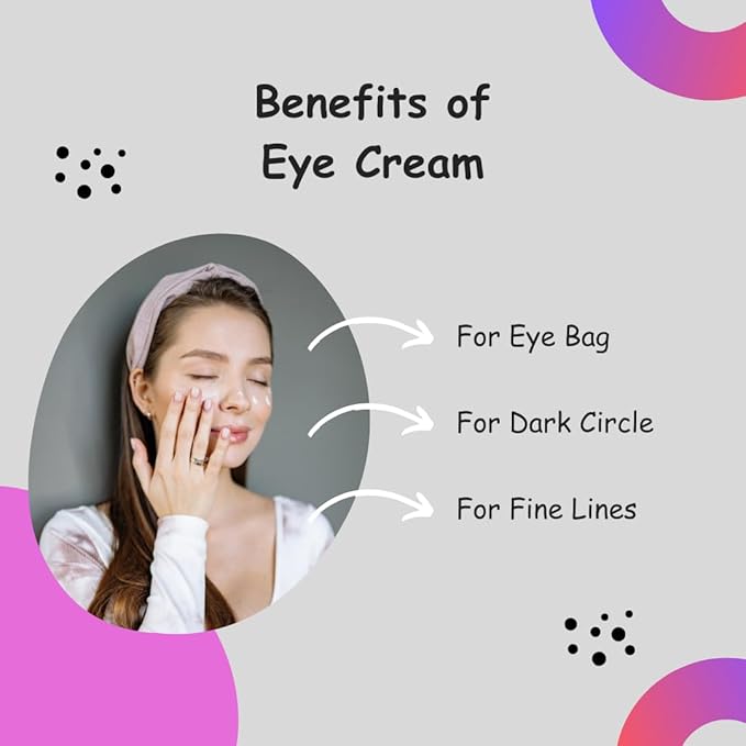 Eye Cream Peptide Snail Mucin Filtrates! NIACINAMIDE- Moisturizer, Brightening, Reduce Dark Circles & Wrinkles, Fine Lines, Sign of Aging. Made in Korea Skincare!-Velvo Beauty