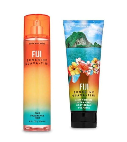 Fiji - Sunshine Guava-Tini - Fine Fragrance Mist and Ultra Shea Body Cream - Full Size –2020-Velvo Beauty