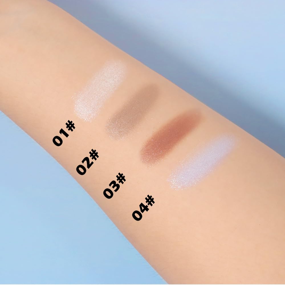 Red Brown Shimmer Single Eye Shadow Palette Makeup with Mirror,Neutral Powder Monochrome Eyeshadow for Older Women,Waterproof Long Lasting Naturing-Looking sombras para ojos-Velvo Beauty