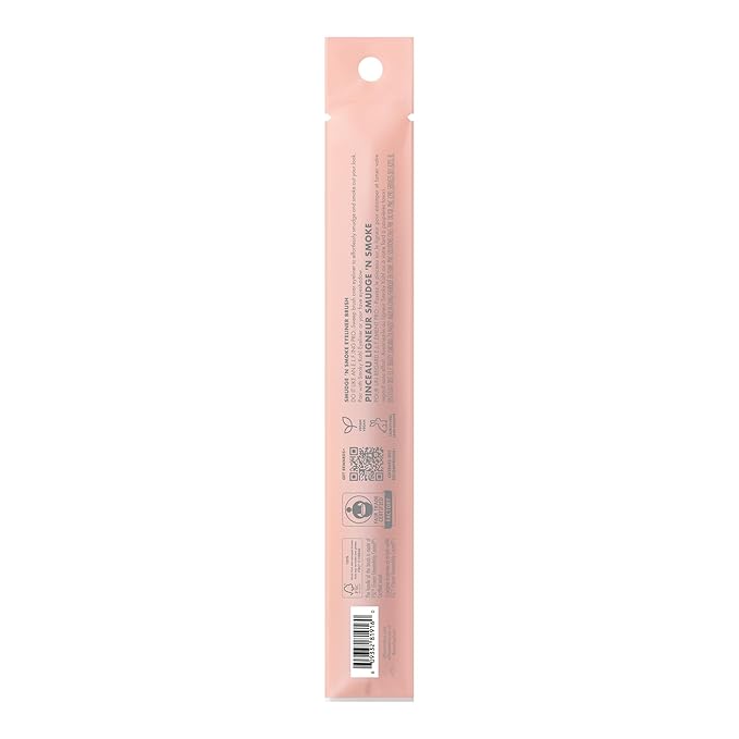 e.l.f. Smudge 'N Smoke Eyeliner Brush, Multi-Use Eyeshadow & Eyeliner Brush For Creating A Perfect Smoky Eye, Vegan & Cruelty-Free-Velvo Beauty