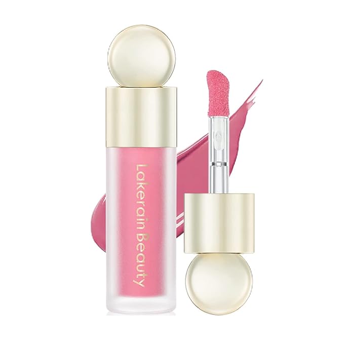 Liquid Blush,Soft Cream Face Blush, Dewy Cheek Tint, Long Lasting Natural Matte Finish Looking,Moisturizing Lightweight Blendable Feel (02 - HAPPY)-Velvo Beauty